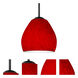 Bolla LED Black Cord Pendant Ceiling Light