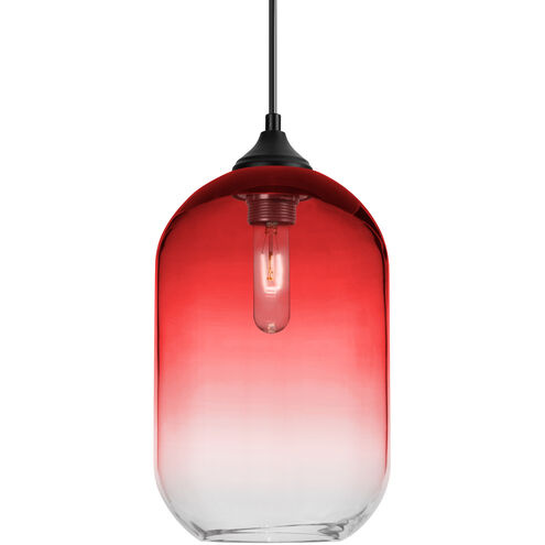 Omega 12 1 Light Black Outdoor Pendant