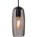 Besa Lighting Pinot 9 1 Light Black Cord Pendant Ceiling Light 1JT-PINOT9SM-BK - Open Box