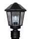 3272 Series 1 Light 14 inch Black Outdoor Post Mount, Costaluz