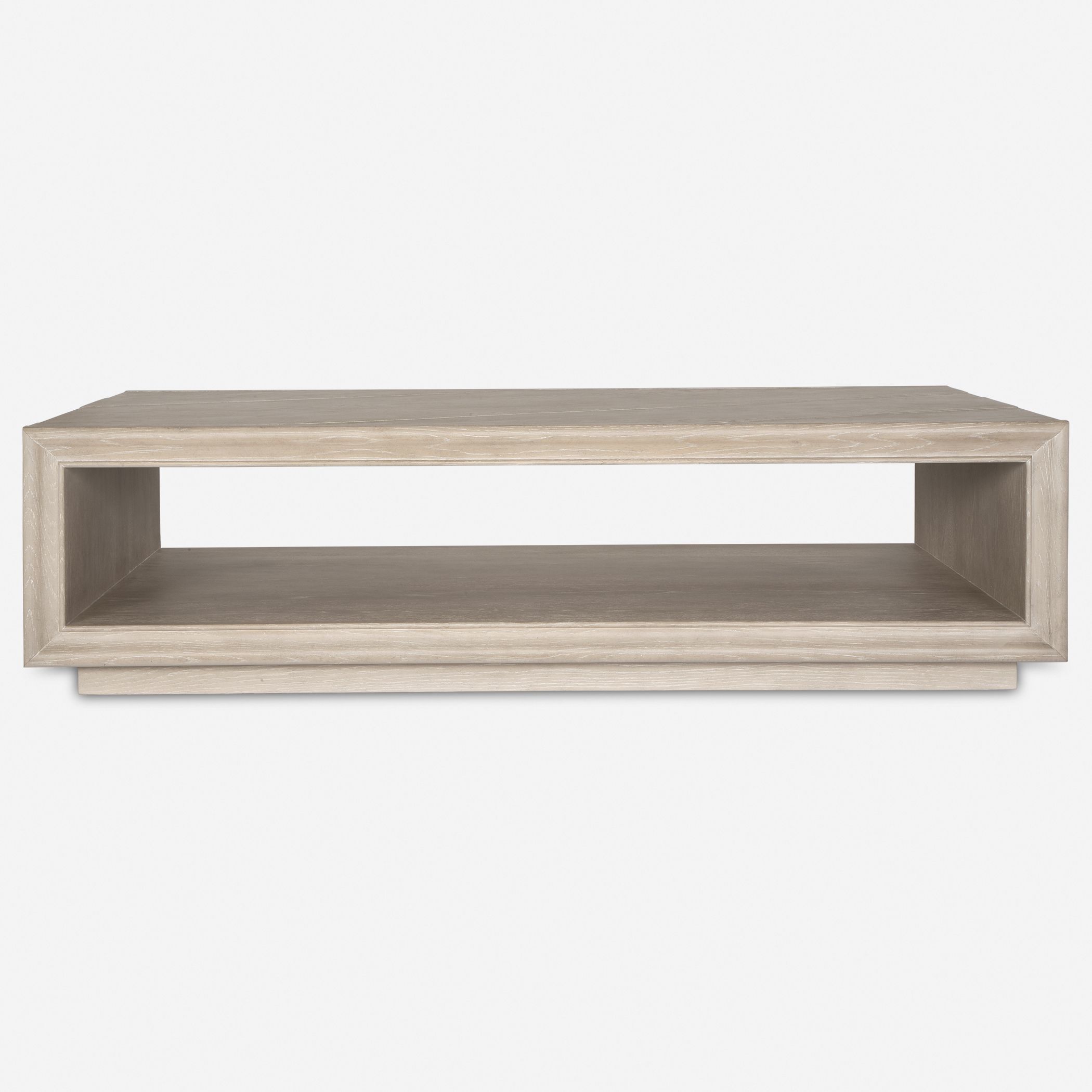 Prism 56 X 15 inch Light Oak Coffee Table