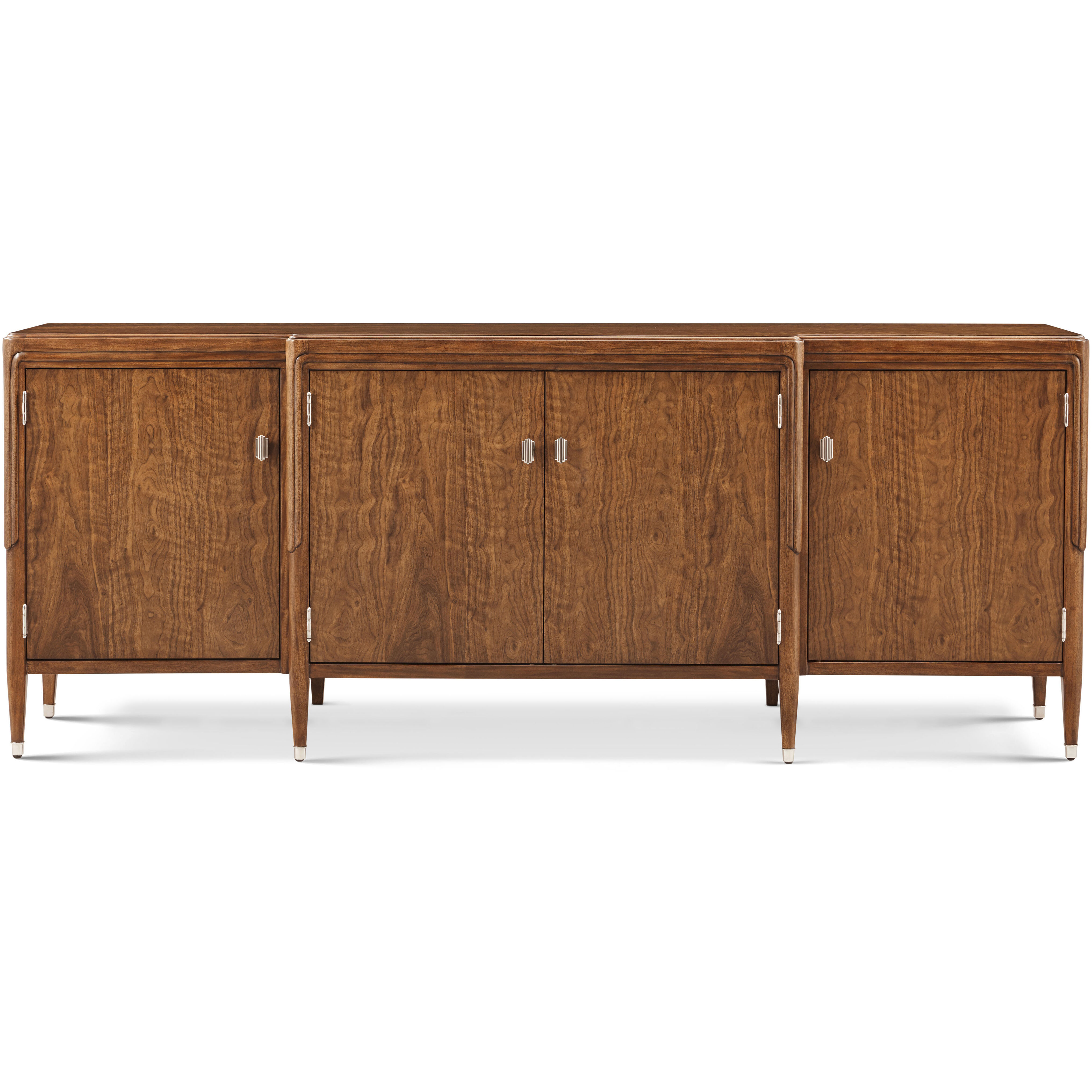 Dorchester 95 X 22 inch Mayfair / Antique White Brass Sideboard, Wooden