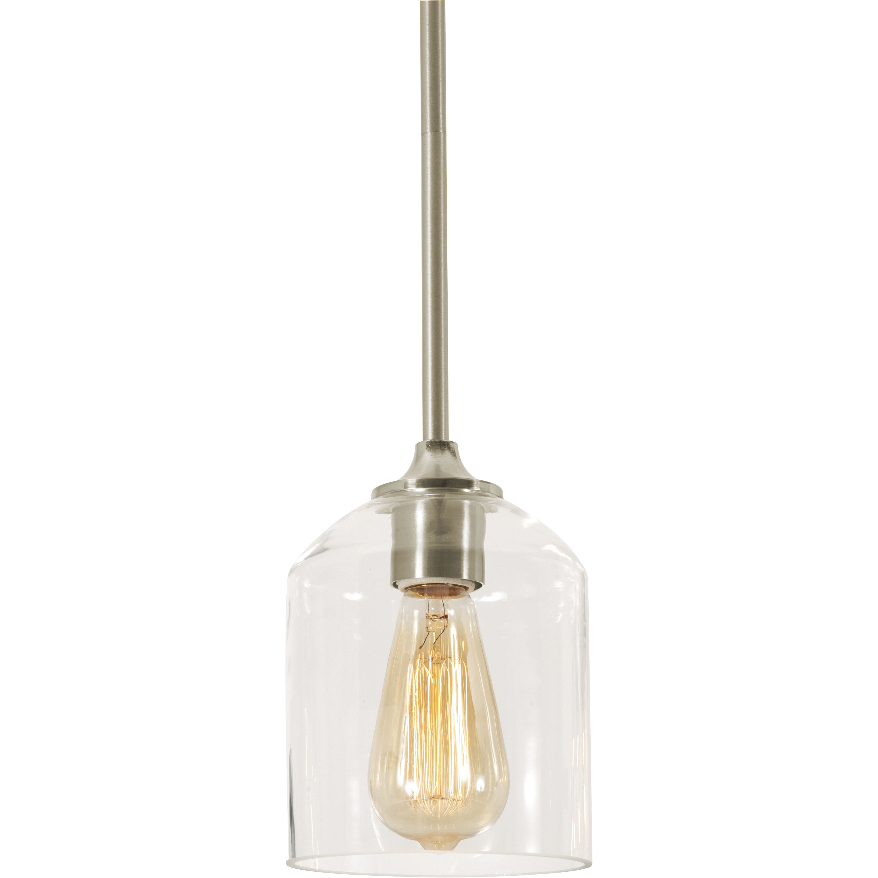 William 1 Light 5.50 inch Pendant