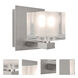 Bolo 1 Light 5.5 inch Satin Nickel Vanity Light Wall Light in Incandescent