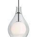 Elle 11 LED Black Cord Pendant Ceiling Light