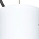 Stilo 10 1 Light Black Cord Pendant Ceiling Light