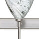 Mia 3 Light 22.5 inch Satin Nickel Vanity Lighting Wall Light in Incandescent, Marble Grigio Glass