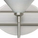 Kona LED 23 inch Satin Nickel Vanity Lighting Wall Light
