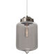 Olin 1 Light Satin Nickel Cord Pendant Ceiling Light