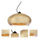 Brio 14 LED Black Cord Pendant Ceiling Light