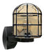 3417 Series 1 Light 12 inch Black Outdoor Sconce, Costaluz