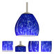 Bolla 1 Light Satin Nickel Stem Pendant Ceiling Light