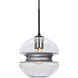 Hula 8 1 Light Black Pendant Ceiling Light