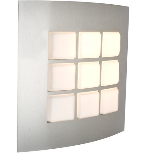 Quad 1 Light Silver ADA Wall Sconce Wall Light