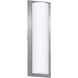 Barclay 18 2 Light 18 inch Silver Outdoor Sconce