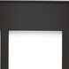Moto 8 1 Light 10.25 inch Black Outdoor Sconce