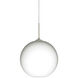 Coco 10 LED Satin Nickel Cord Pendant Ceiling Light