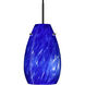 Pera 9 LED Black Cord Pendant Ceiling Light