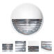 3019 Series 1 Light 9 inch White Outdoor Sconce, Costaluz