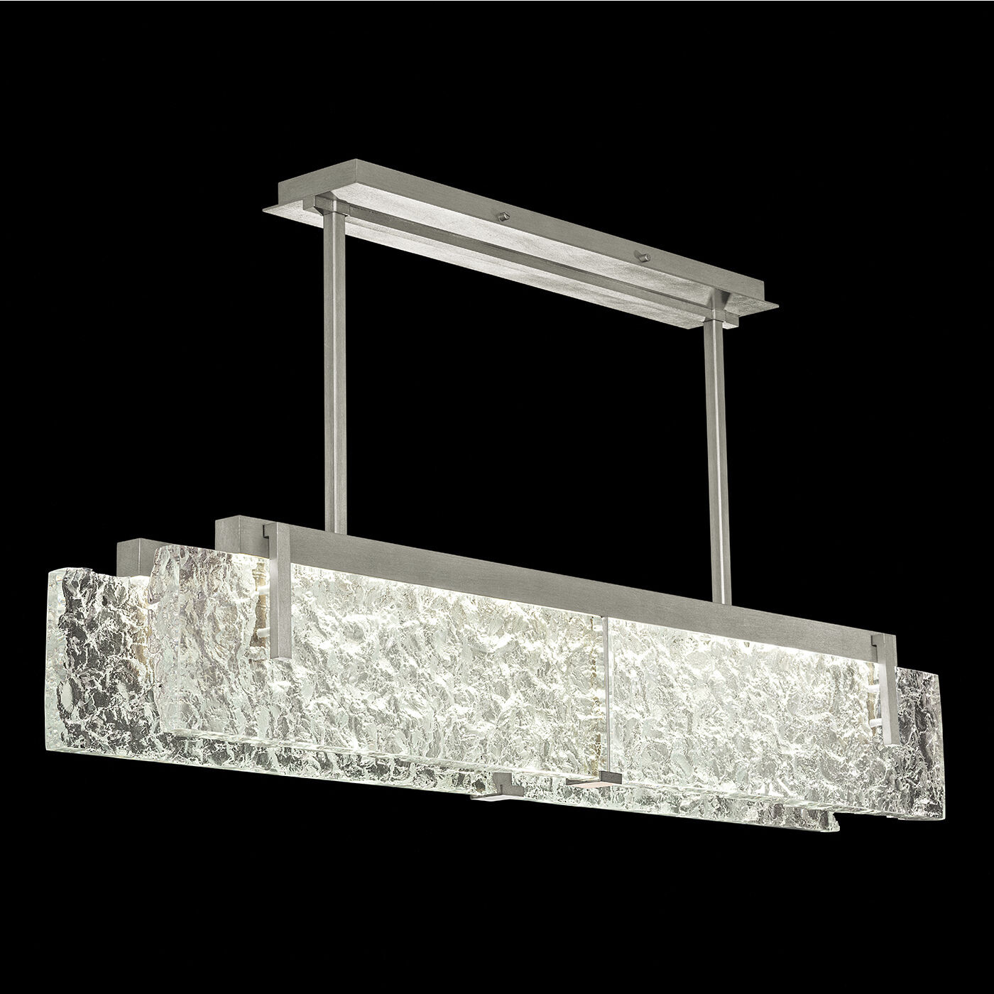 Terra LED 52.25 inch Silver Pendant Ceiling Light