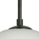 Tessa 1 Light Black Cord Pendant Ceiling Light