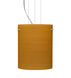 Tamburo 8 1 Light Satin Nickel Pendant Ceiling Light in Incandescent, Oak Glass