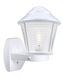 3100 Series 1 Light 12 inch White Outdoor Sconce, Costaluz