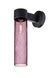 Juni 1 Light 18 inch Black Outdoor Sconce in Plum Bubble Glass, Incandescent