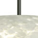 Luna 1 Light Black Cord Pendant Ceiling Light