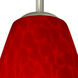 Chrissy LED Satin Nickel Cord Pendant Ceiling Light