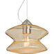 Zen 1 Light Satin Nickel Cable Pendant Ceiling Light