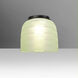 Mitzi 7 LED 7.38 inch Black Semi-Flush Mount Ceiling Light