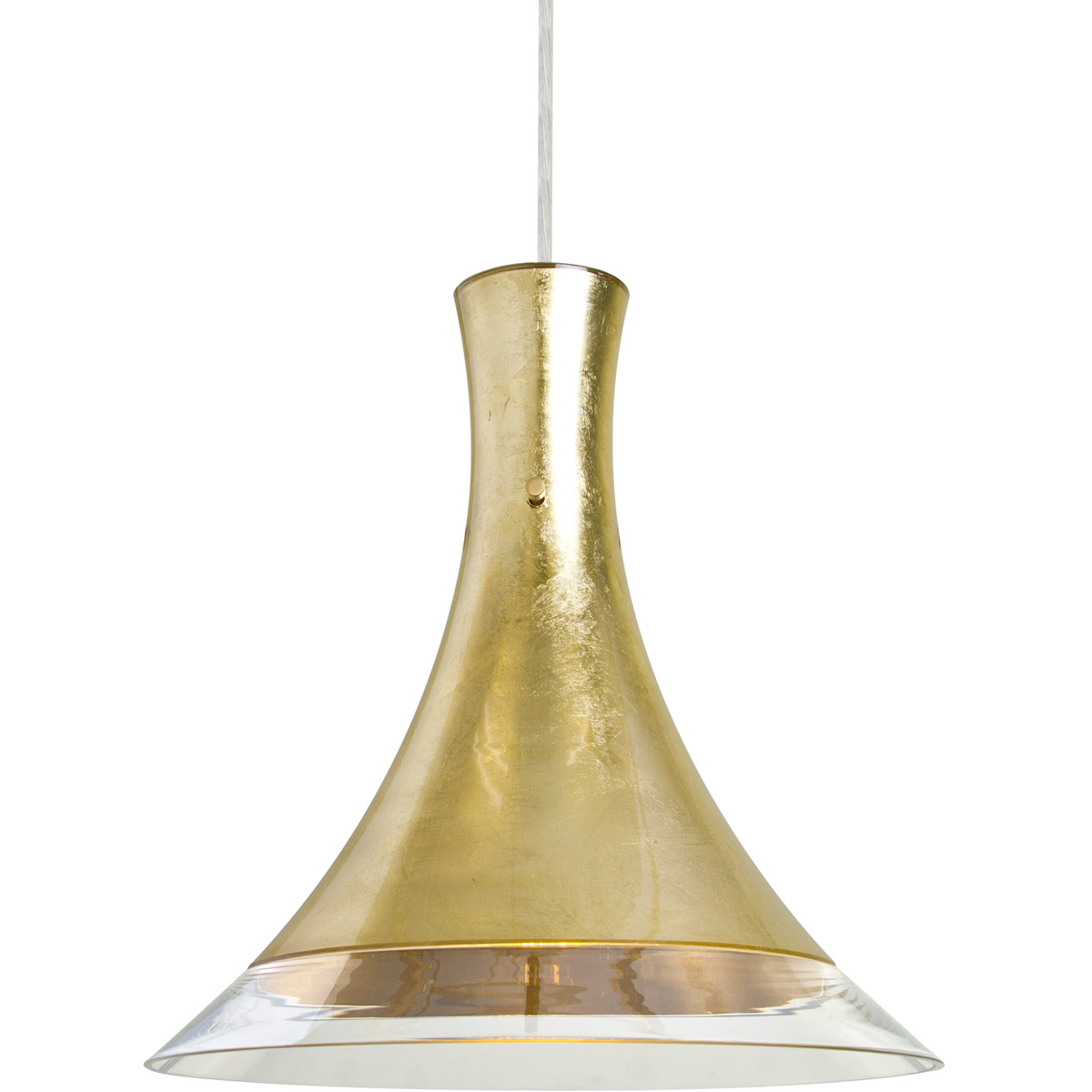 Rio 1 Light Satin Nickel Pendant Ceiling Light