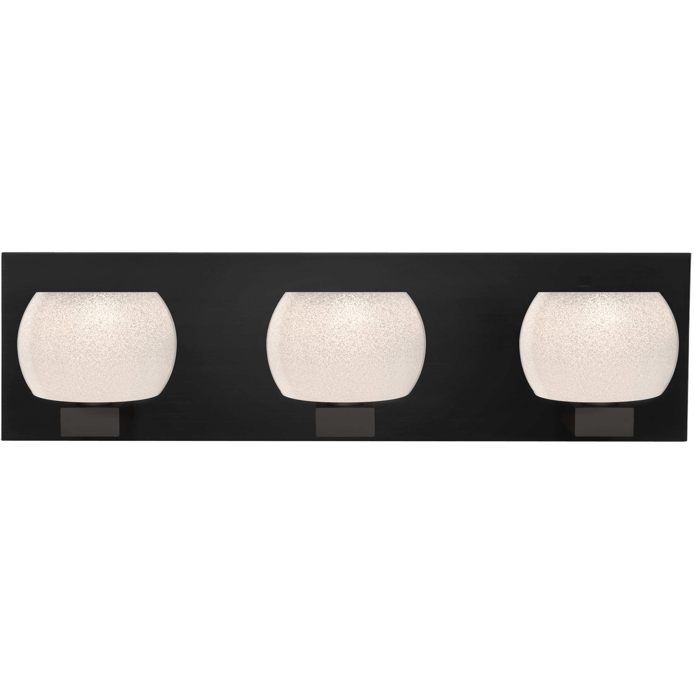 Keno 3 Light 22 inch Black Vanity Light Wall Light