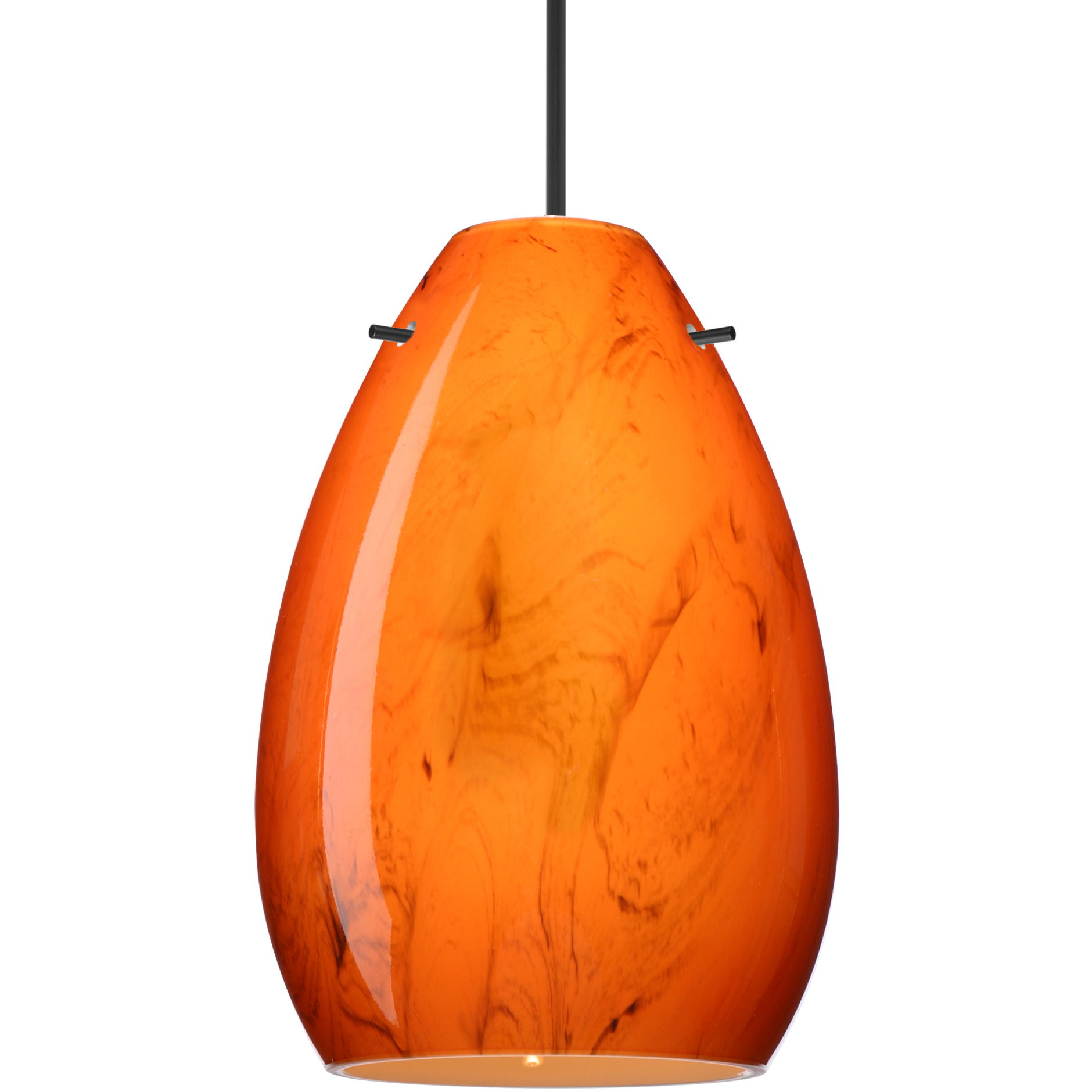 Pera 6 1 Light Black Cord Pendant Ceiling Light