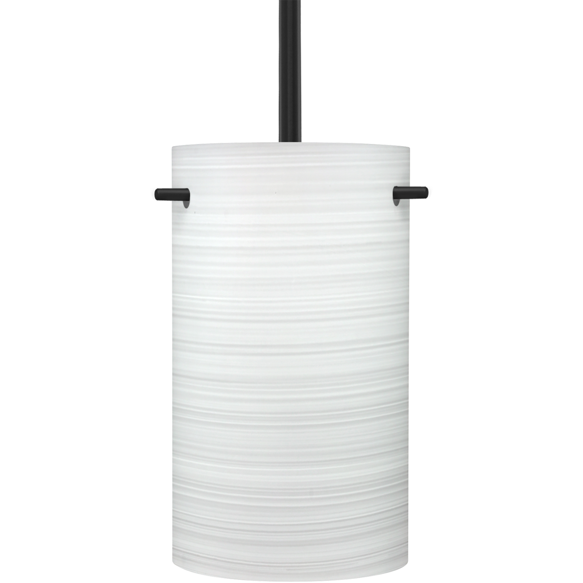 Tamburo 5 LED Black Stem Pendant Ceiling Light