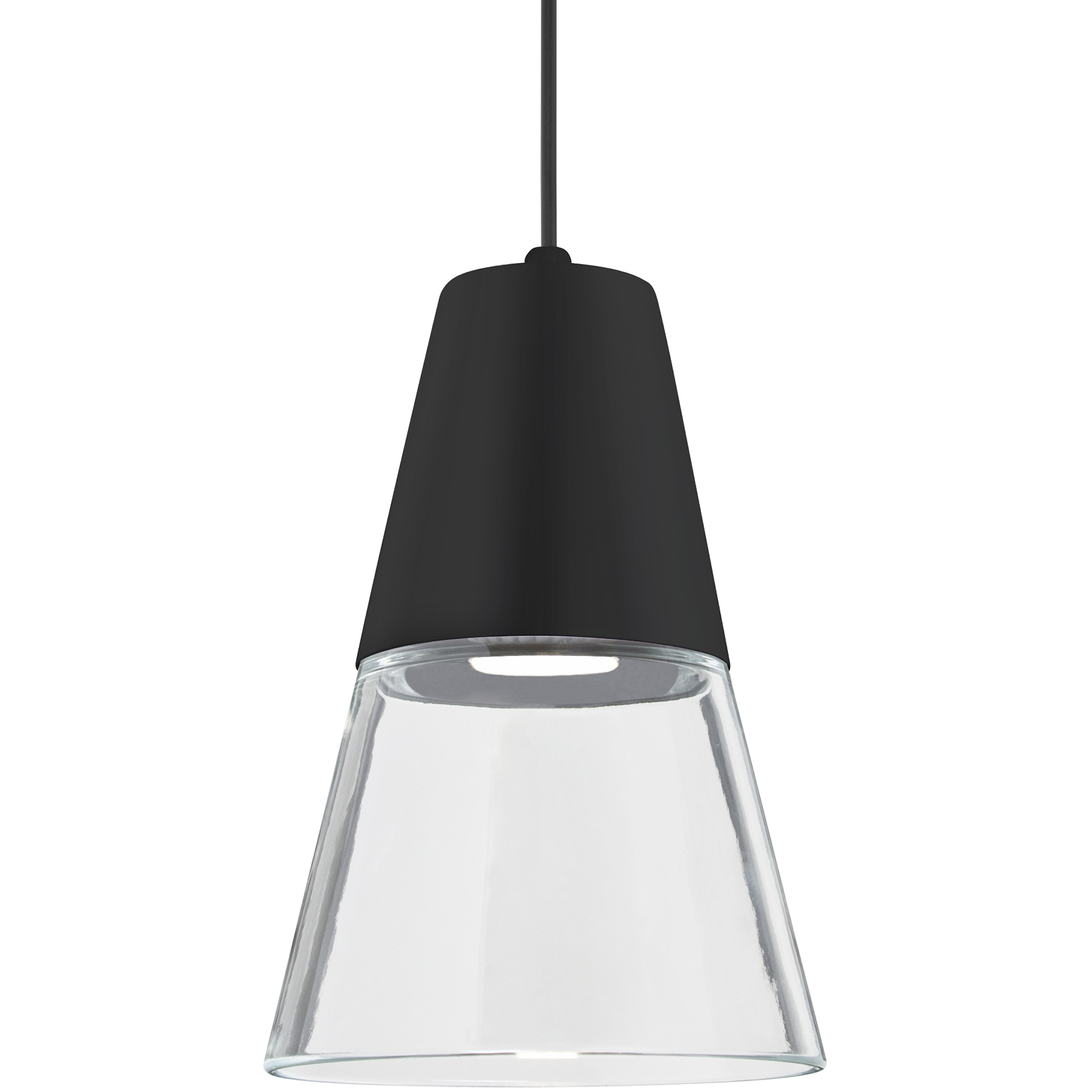 Timo 6 LED Black Cord Pendant Ceiling Light