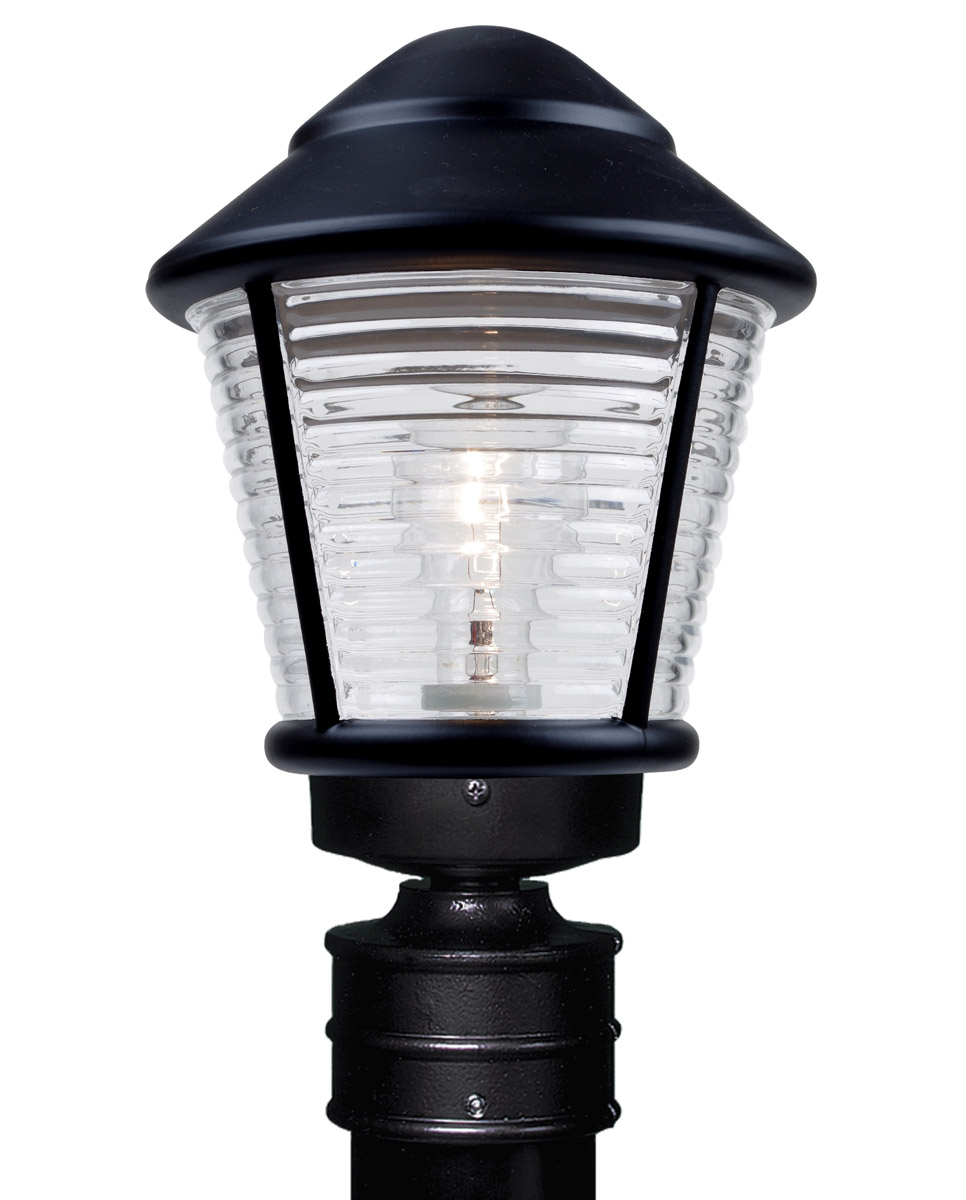 3100 Series 1 Light 14 inch Black Outdoor Post Mount, Costaluz