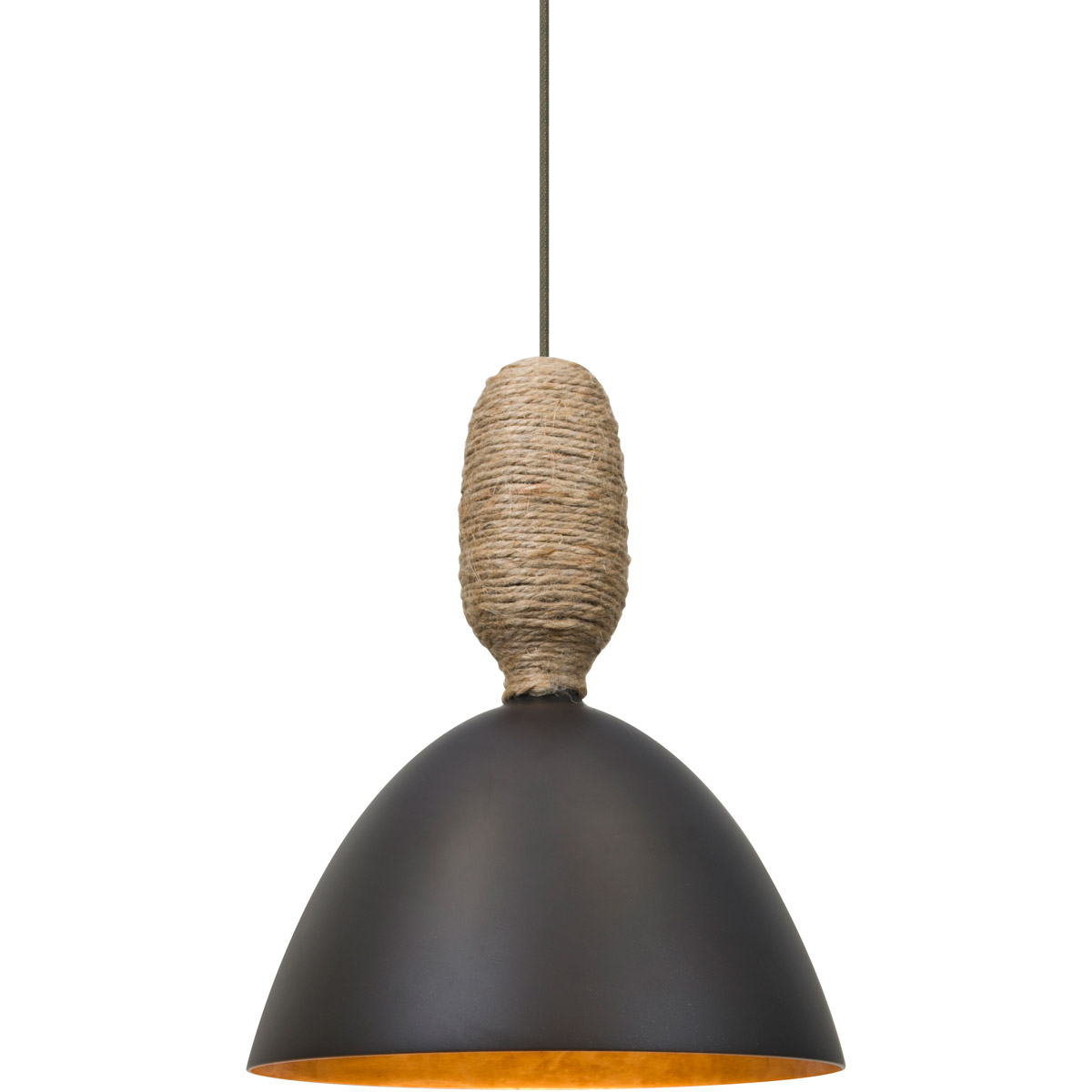 Creed LED Bronze Cord Pendant Ceiling Light