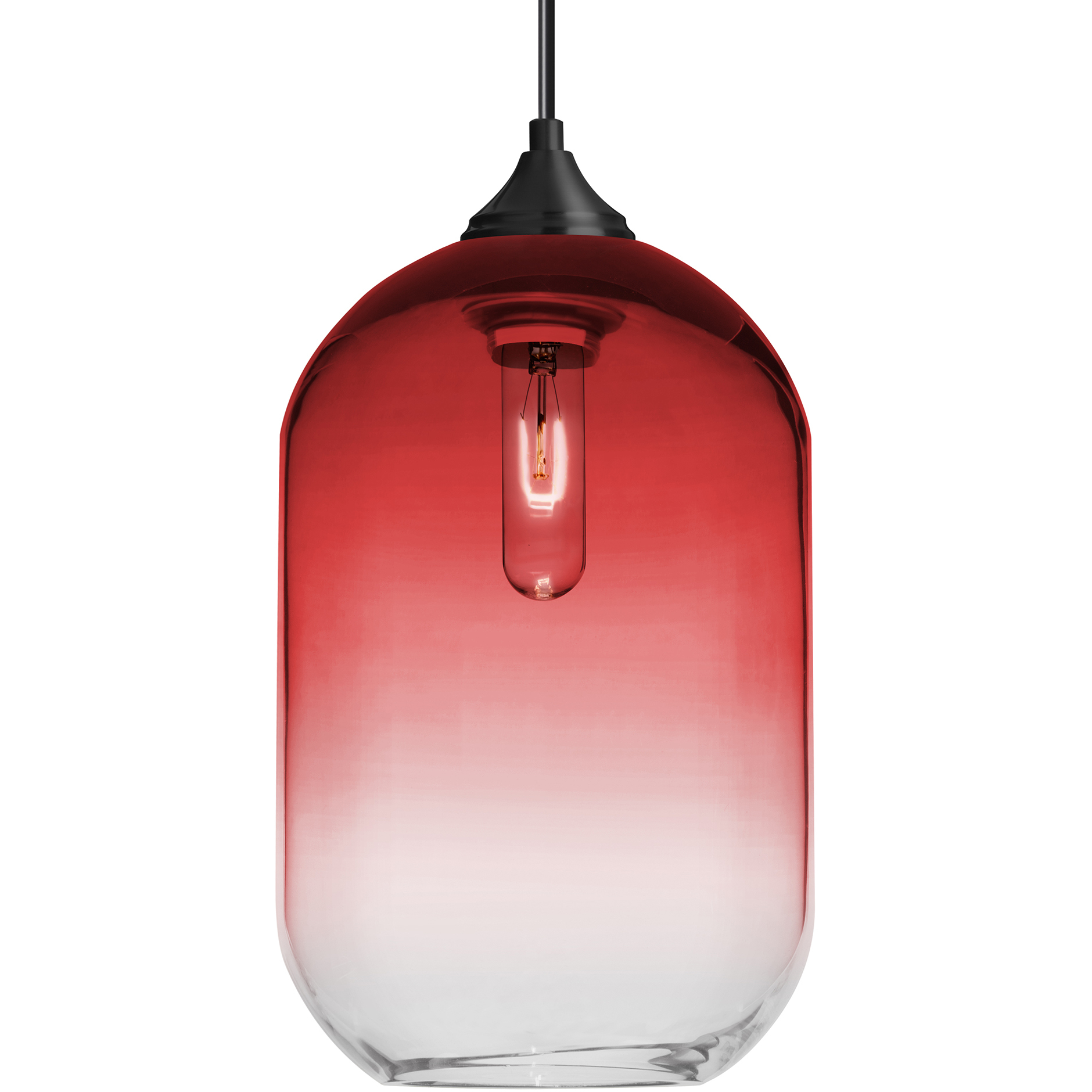 Omega 12 1 Light Black Cord Pendant Ceiling Light