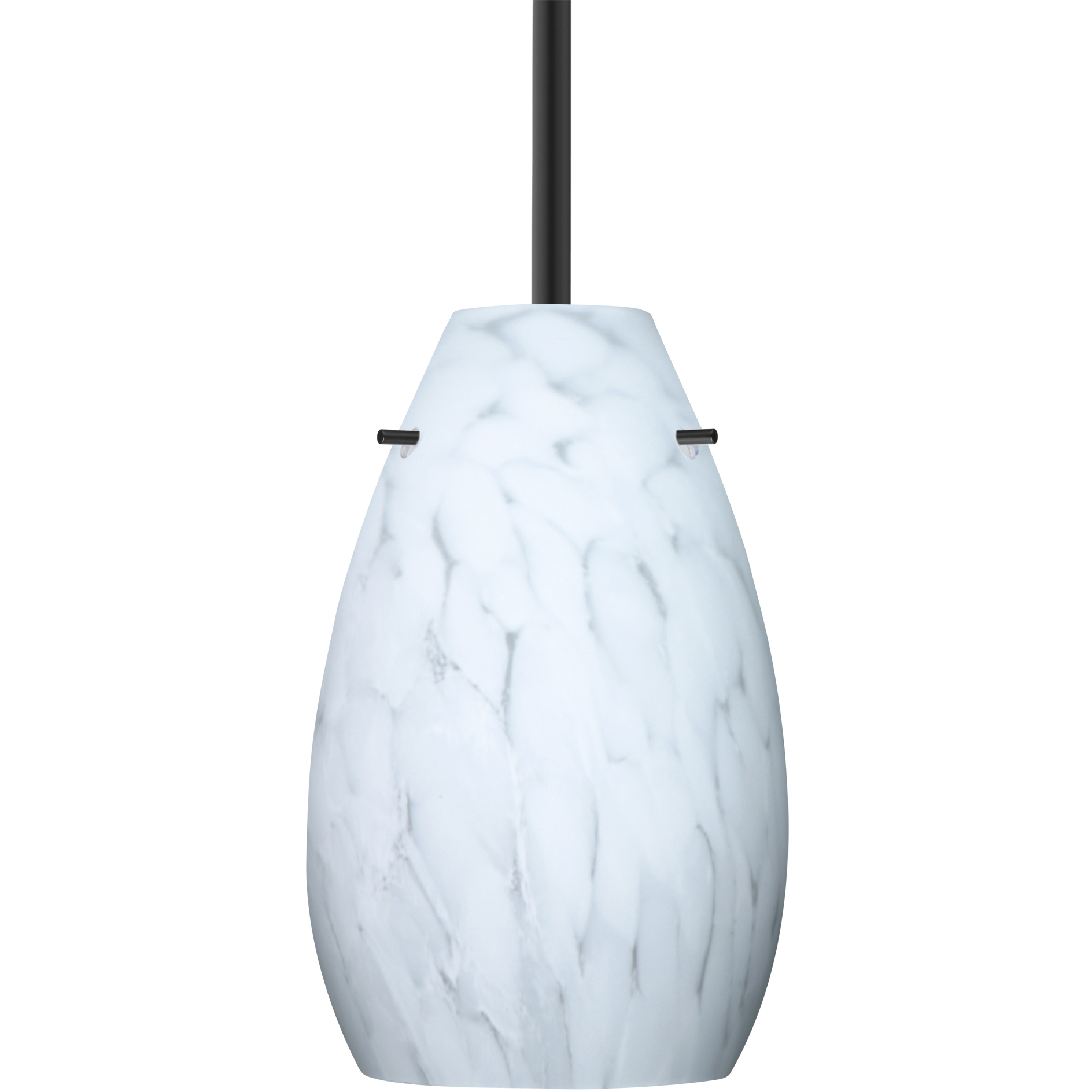 Pera 9 1 Light Black Stem Pendant Ceiling Light