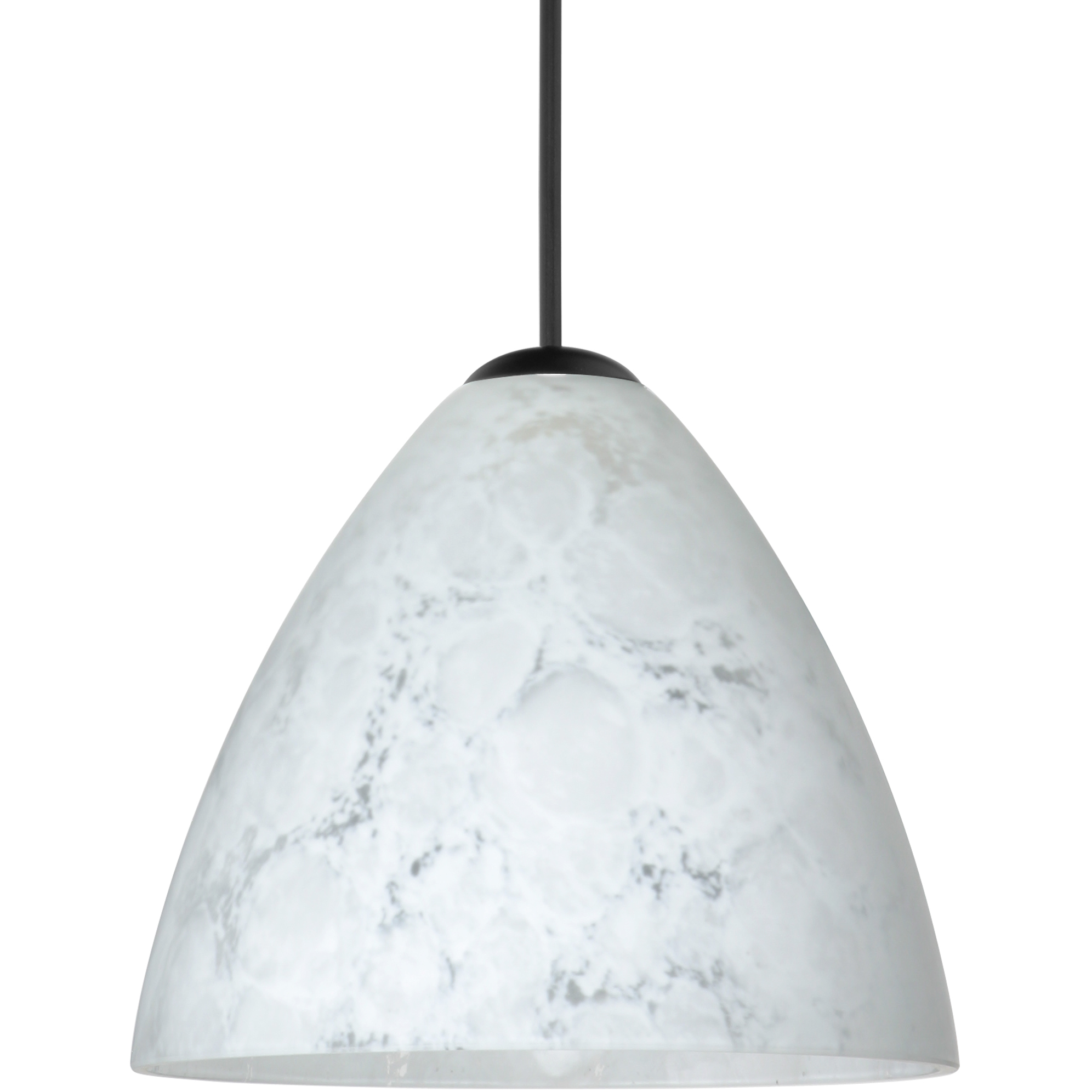 Mia 1 Light Black Cord Pendant Ceiling Light