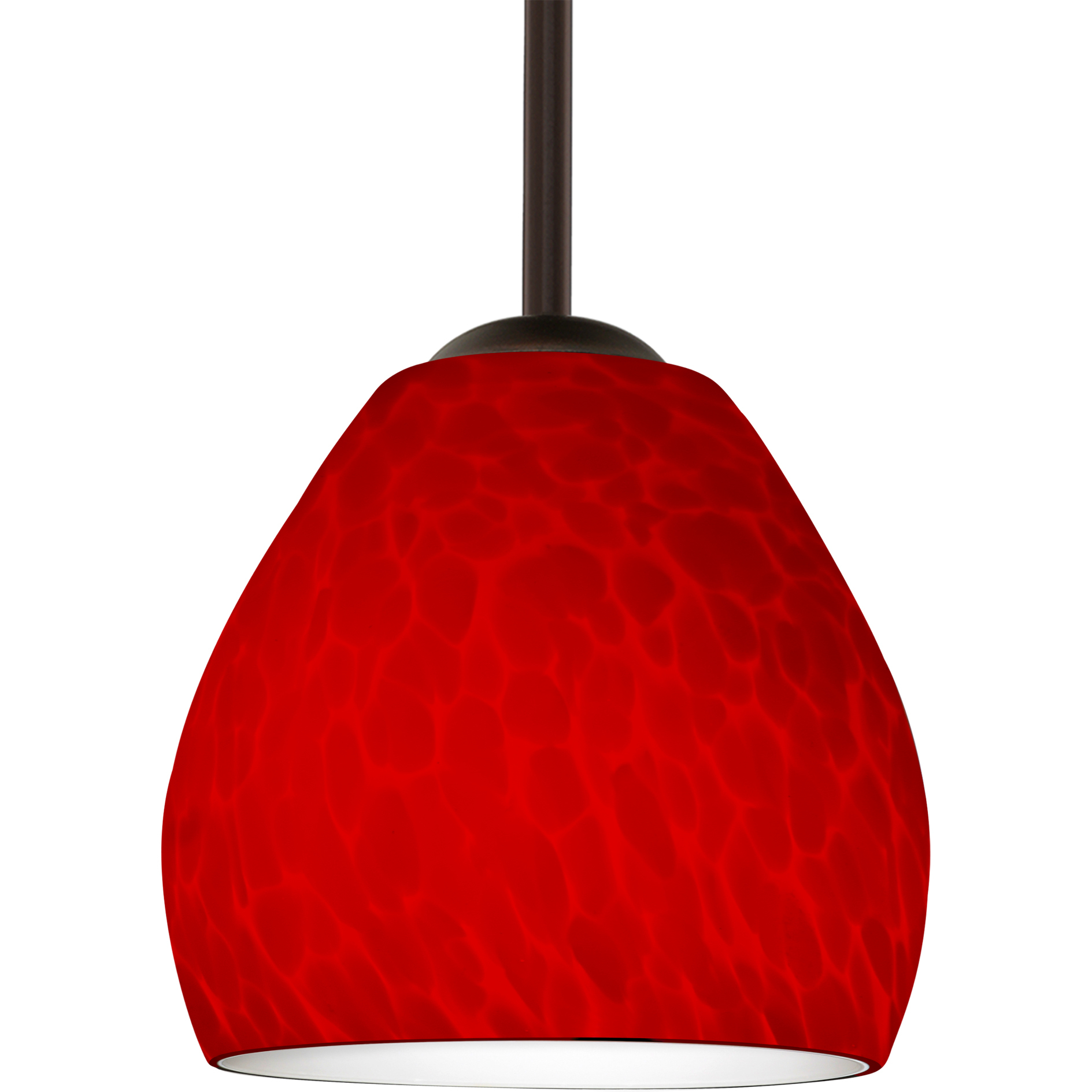 Bolla 1 Light Bronze Stem Pendant Ceiling Light