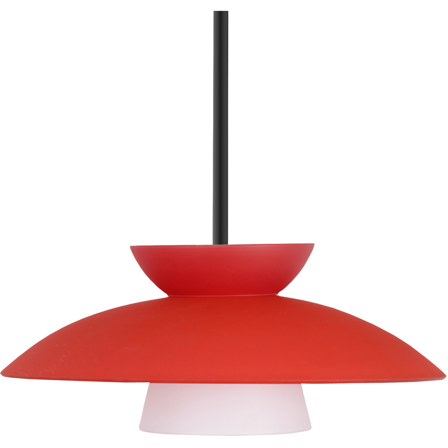 Trilo 15 1 Light Black Stem Pendant Ceiling Light