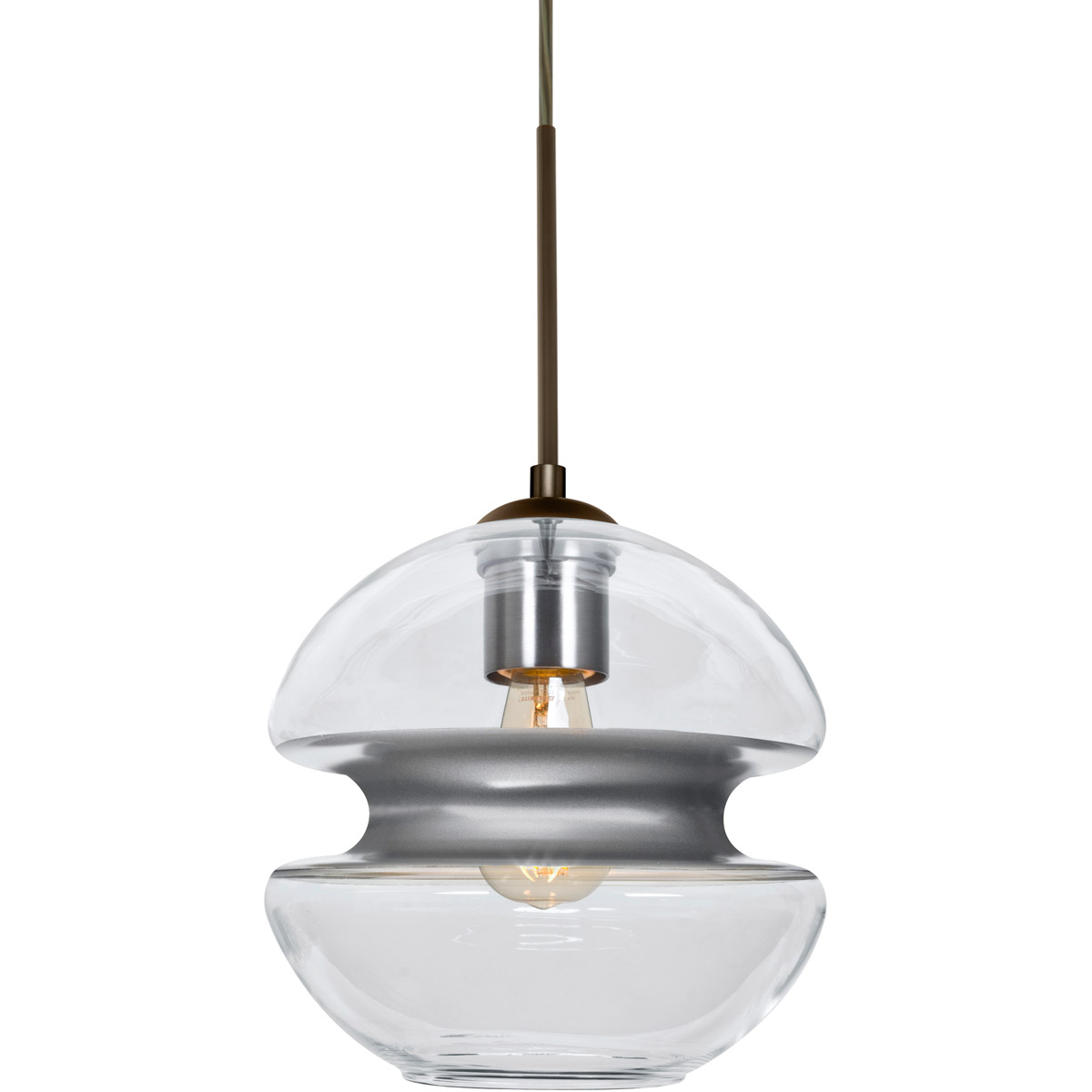 Hula 8 1 Light Bronze Pendant Ceiling Light