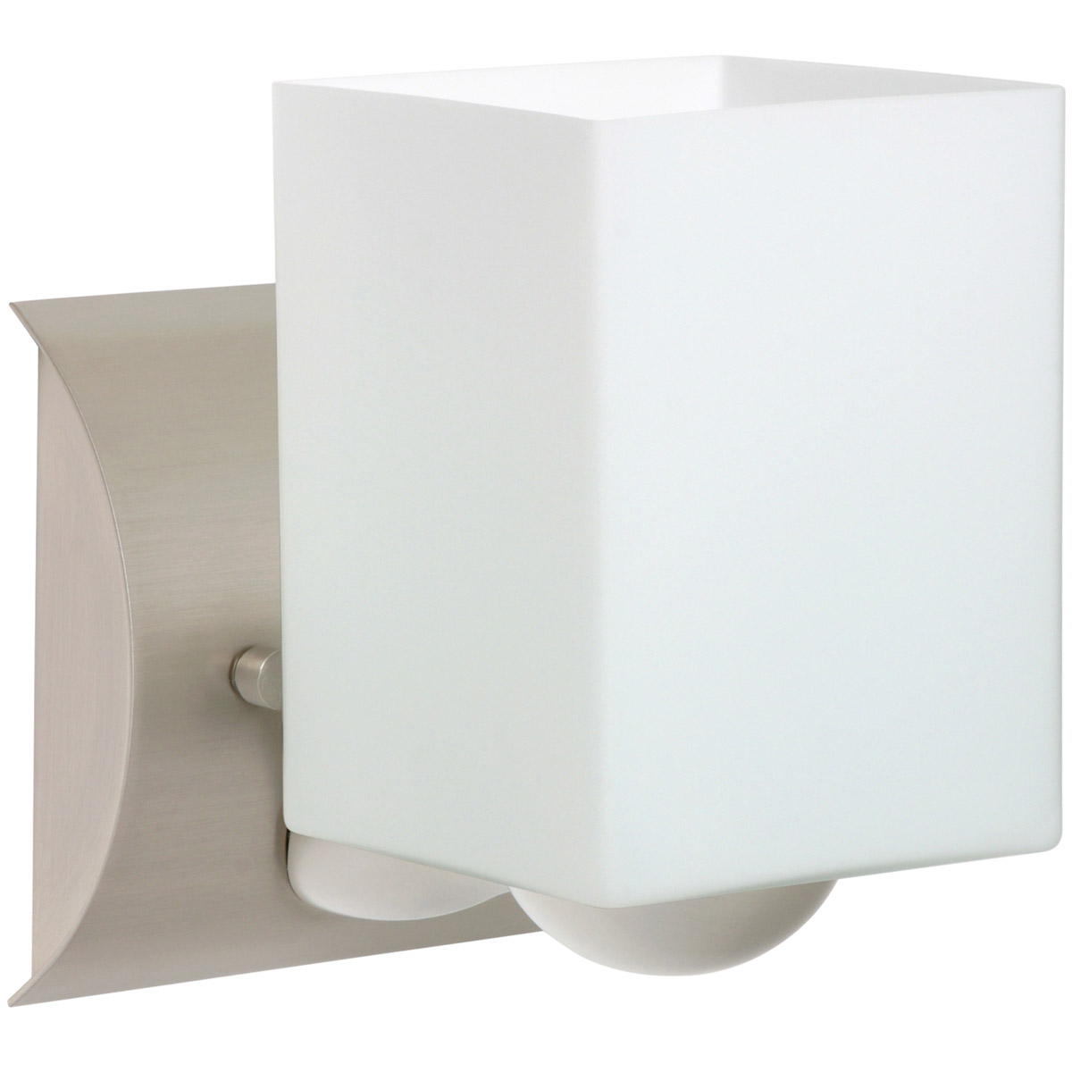 Rise LED 5 inch Satin Nickel Mini Sconce Wall Light