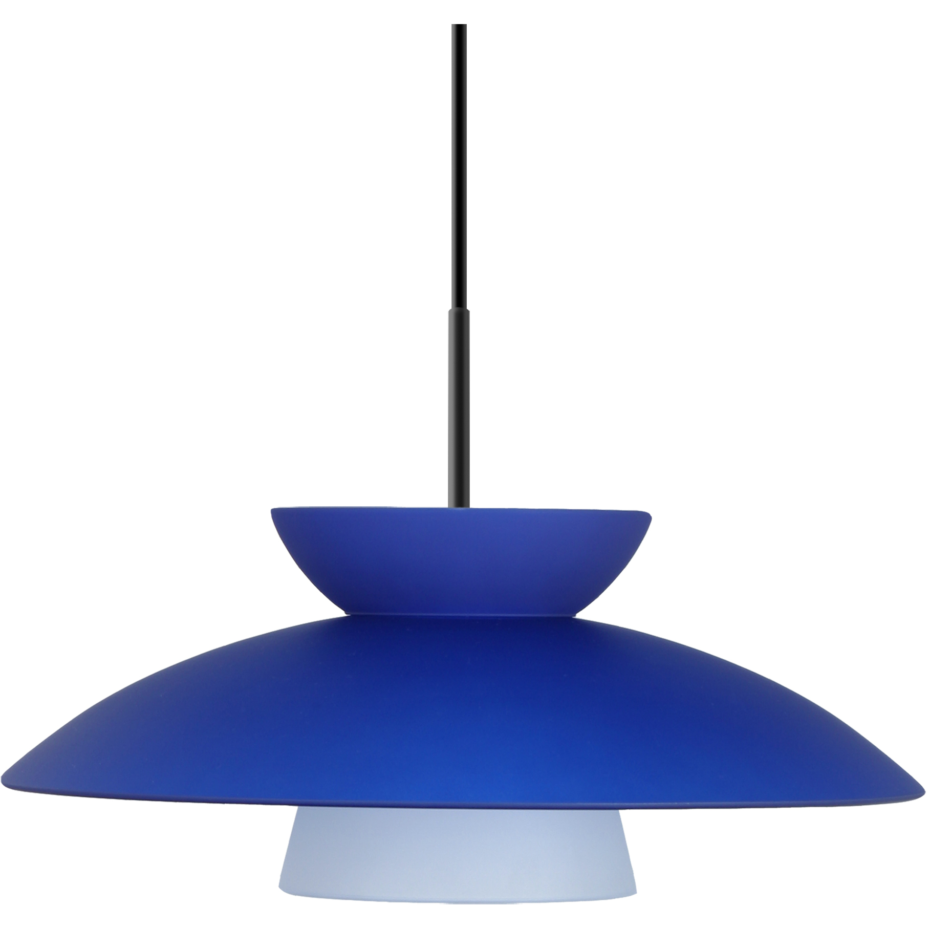 Trilo 15 LED Black Cord Pendant Ceiling Light