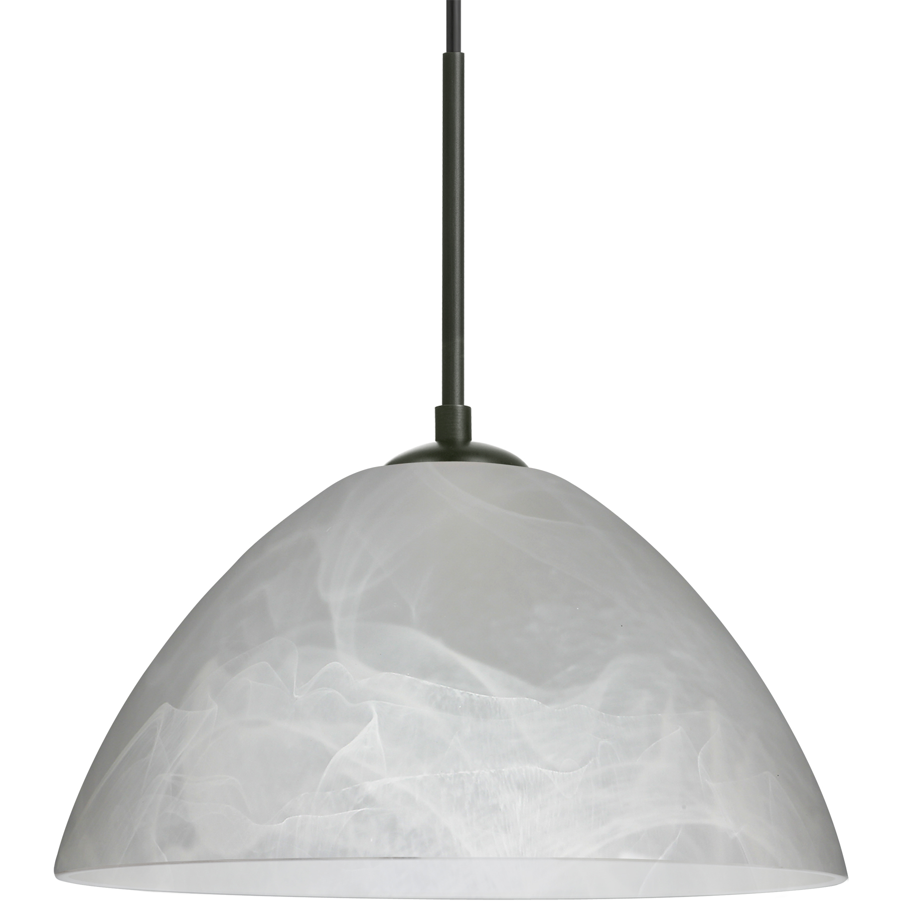 Tessa 1 Light Black Cord Pendant Ceiling Light