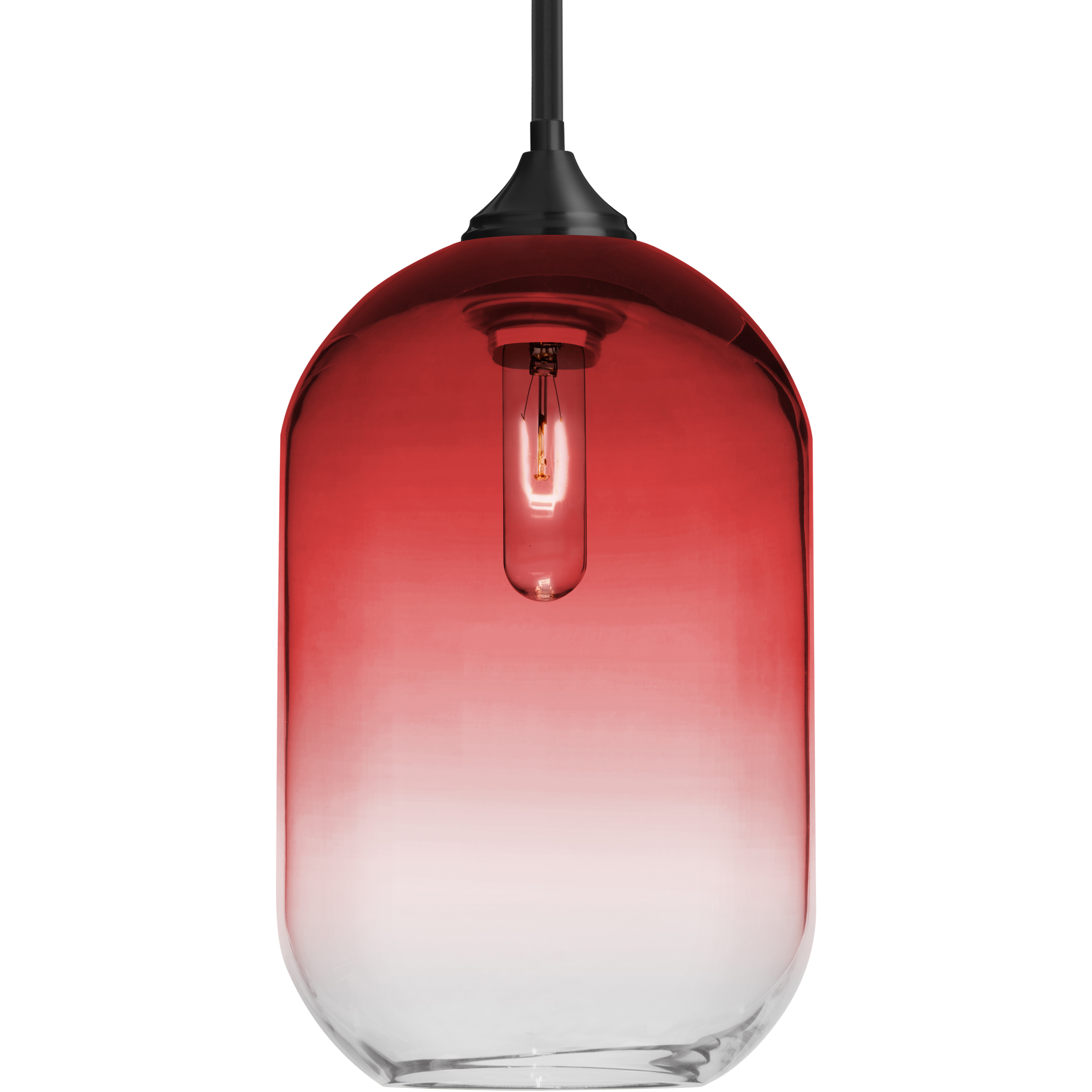 Omega 12 1 Light Black Stem Pendant Ceiling Light