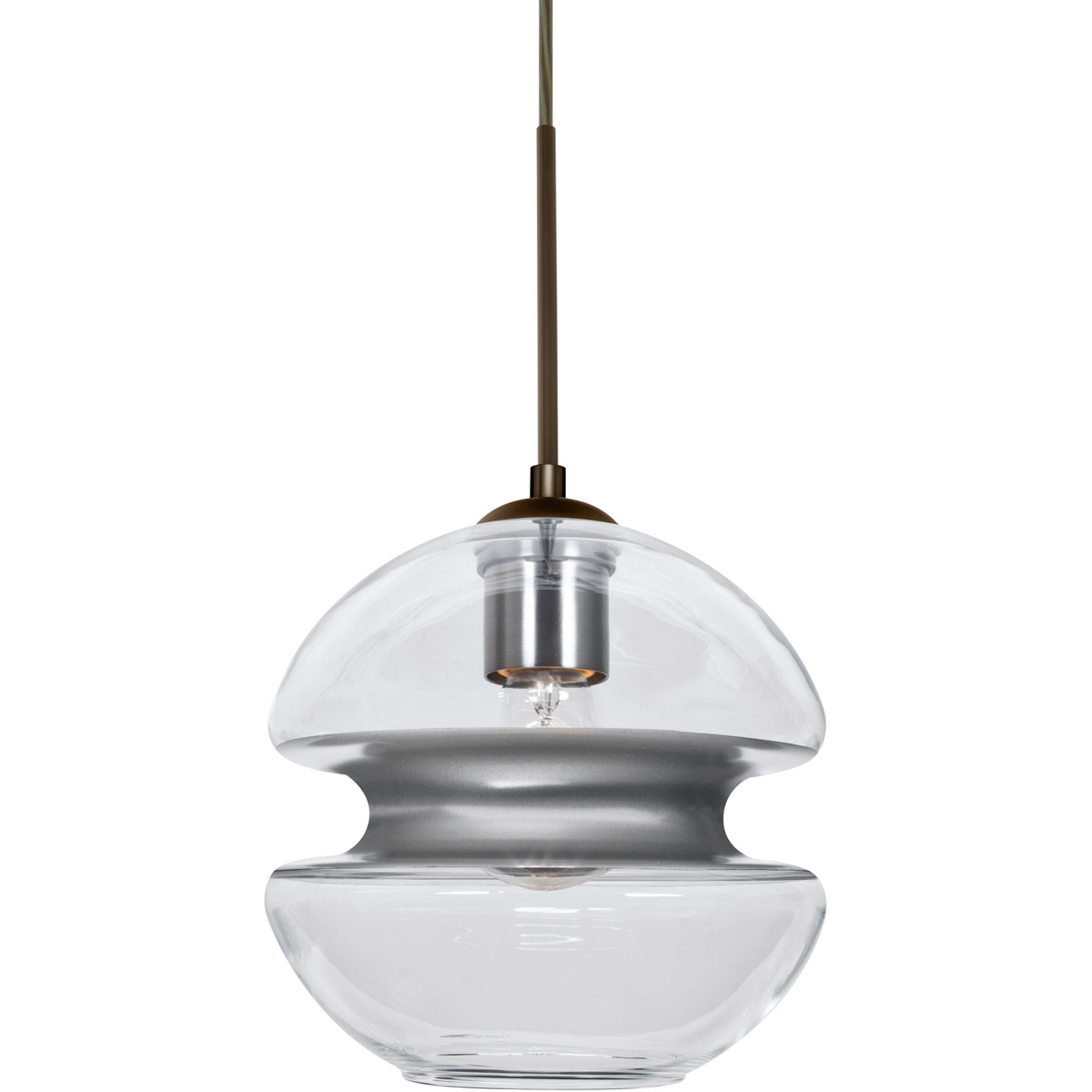 Hula 8 1 Light Bronze Pendant Ceiling Light